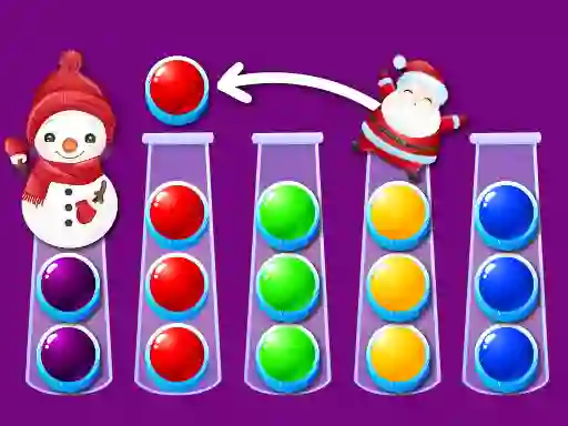 Mäng Ball Sort Xmas Internetis