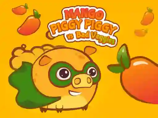 Mäng Mango Piggy Piggy vs Bad Veggies Internetis
