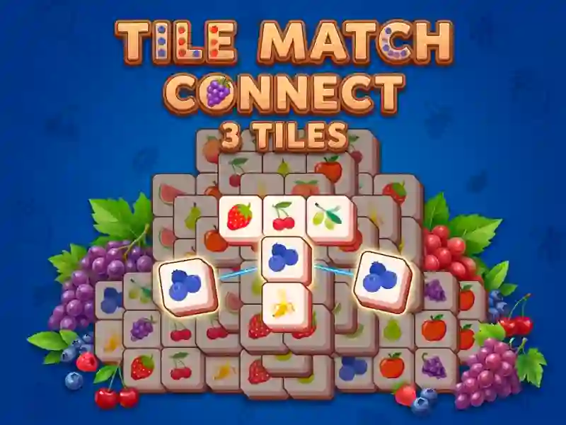 Mäng Tile Match Connect 3 Tiles Internetis