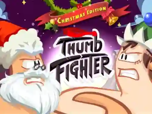 Mäng Thumb Fighter Christmas Edition Internetis