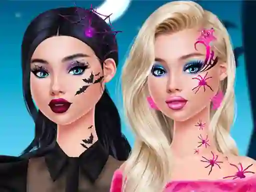 Mäng Pop Culture Halloween Makeup Internetis
