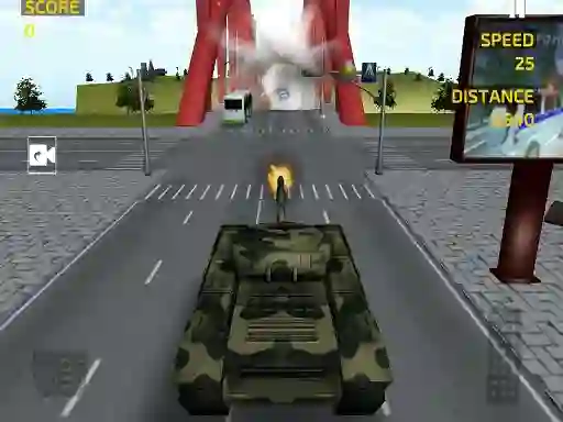 Mäng Army Tank Driving Simulation Internetis