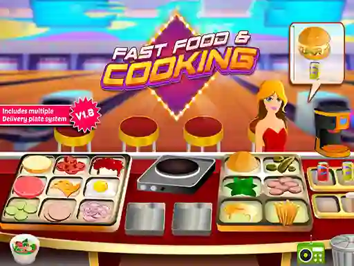 Mäng Fast Food & Cooking Internetis