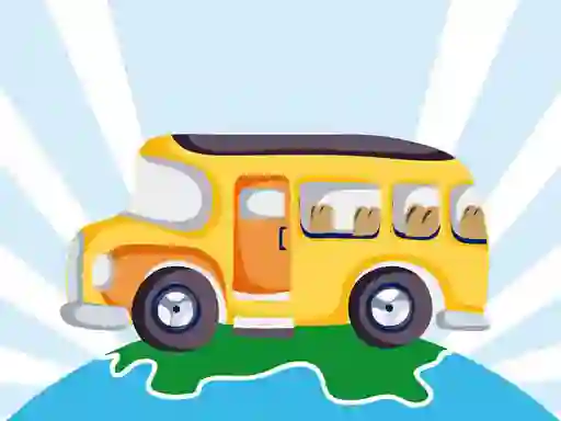 Mäng School Bus Difference Internetis