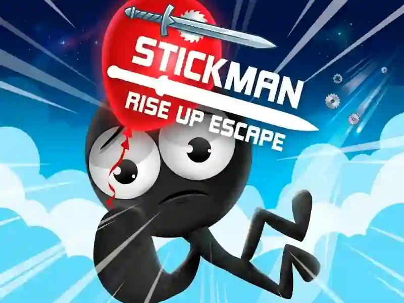 Mäng Stickman Rise Up Escape Internetis