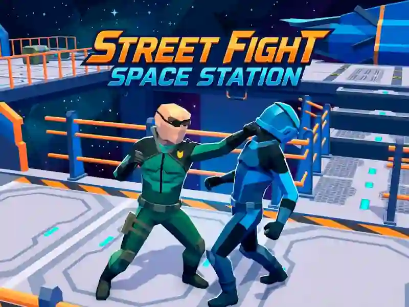 Mäng Street Fight Space Station Internetis