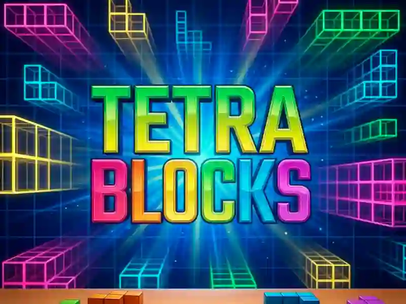 Mäng Tetra Blocks Internetis