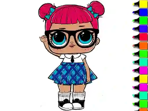 Mäng Easy Kids Coloring Lol Internetis