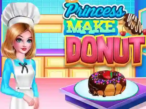 Mäng Princess Make Donut Internetis