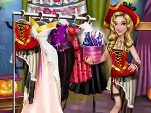 Mäng Dove Halloween Dolly Dress Up Internetis