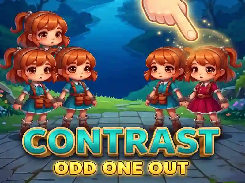 Mäng Contrast Odd One Out Internetis