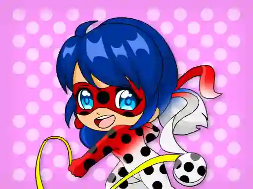 Mäng Chibi Dottedgirl Coloring Book Internetis
