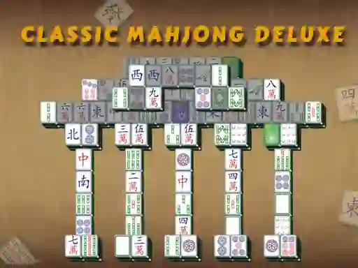 Mäng Mahjong Classic Deluxe Internetis