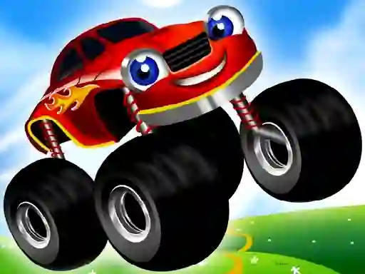 Mäng Monster Truck Memory Internetis