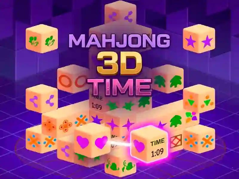 Mäng Mahjong 3D Time Internetis