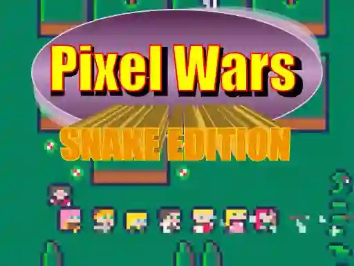 Mäng Pixel Wars Snake Edition Internetis