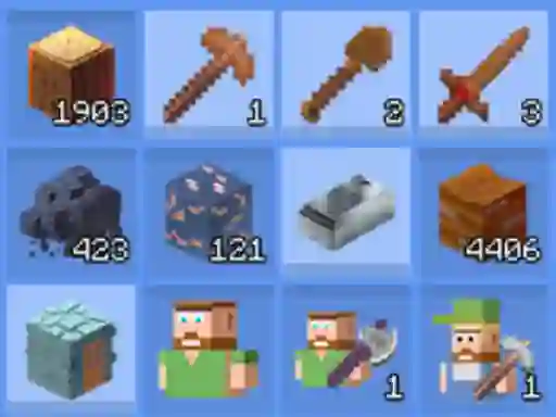 Mäng Grindcraft Remastered Internetis