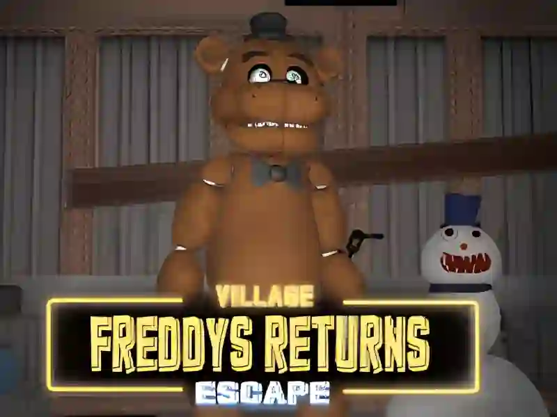 Mäng Freddys Return Village Escape Internetis