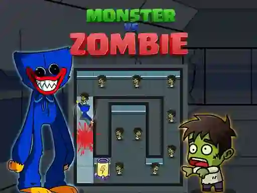Mäng Monster vs Zombie Internetis