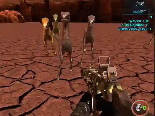 Mäng Dinosaurs Survival Active Vulcan Internetis
