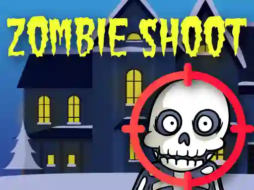 Mäng Zombie Shoot Haunted House Internetis