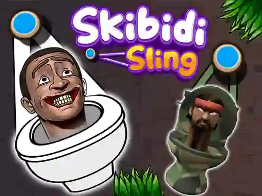 Mäng Skibidi Sling Internetis