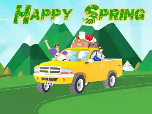 Mäng Happy Spring Jigsaw Puzzle Internetis