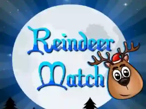 Mäng Reindeer Match Internetis
