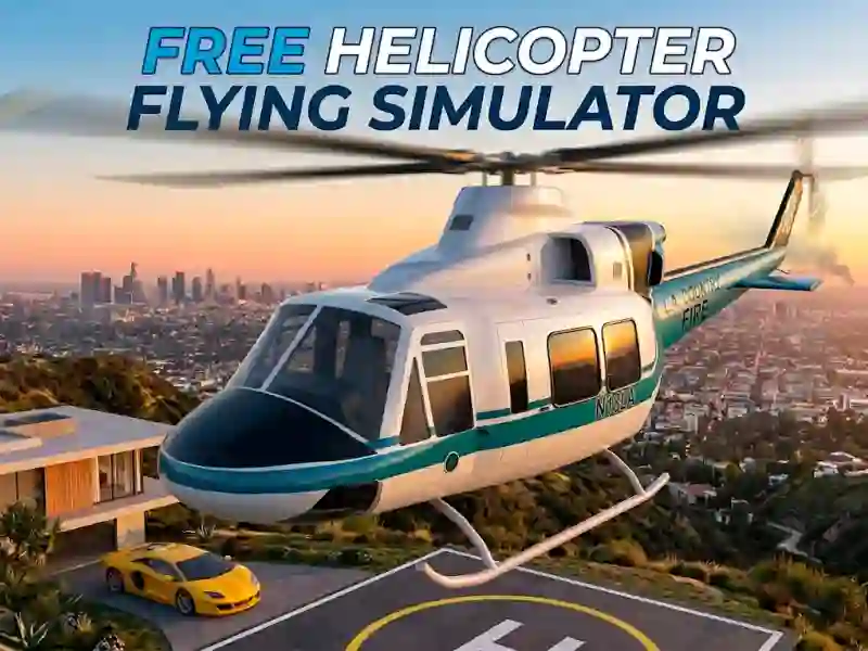 Mäng Free Helicopter Flying Simulator Internetis