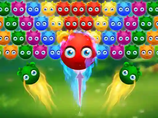 Mäng Cute Monster Bubble Shooter Internetis