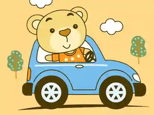 Mäng Cute Animal Ride Match 3 Internetis