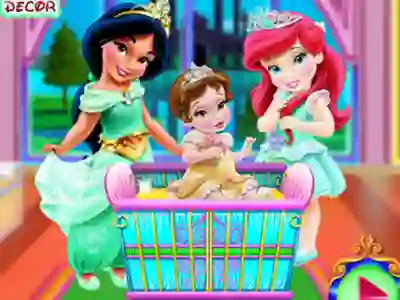 Mäng Baby Princesses Bedroom Decor Internetis