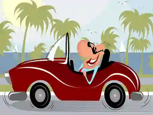Mäng Convertible Cars Jigsaw Internetis
