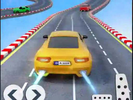 Mäng Mega Ramp Car Racing Stunts GT 3d Internetis