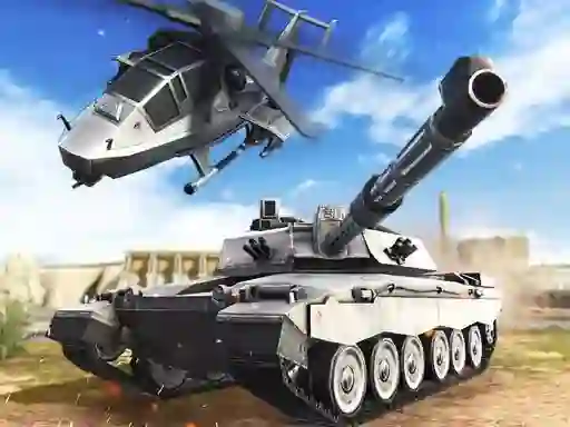 Mäng Strategy of war. Tanks and helicopters Internetis