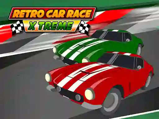 Mäng Retro Car Race Xtreme Internetis