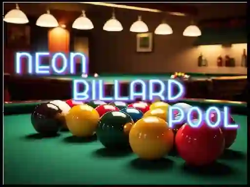 Mäng Neon Billard Pool Internetis