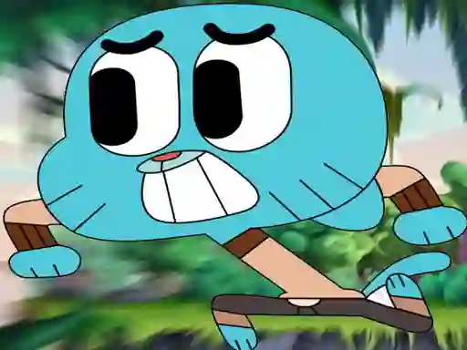 Mäng Gumball Jump adventure Internetis