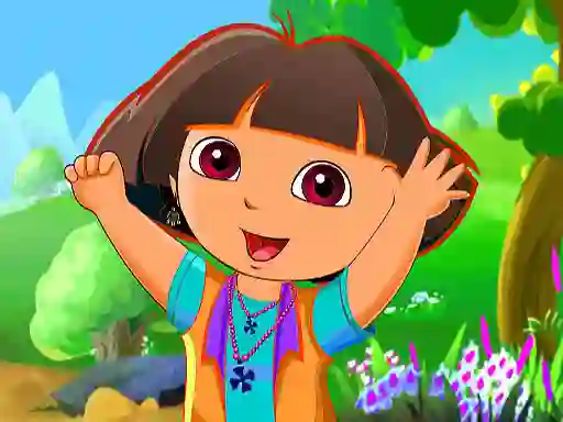 Mäng Dora Summer Dress Internetis
