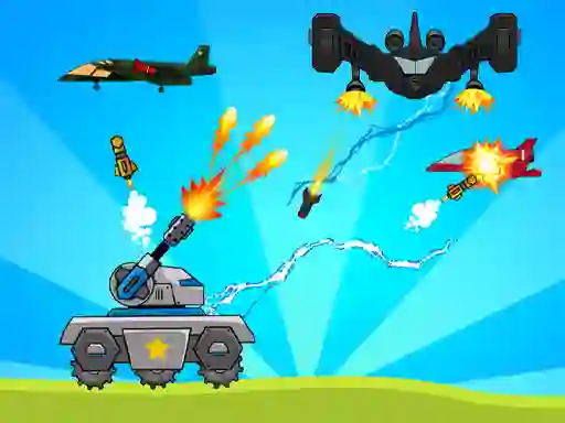 Mäng Tank War Defense Internetis