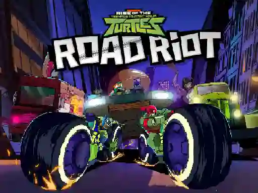 Mäng Rise of the Teenage Mutant Ninja Turtles Road Riot Internetis