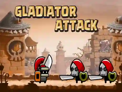 Mäng Gladiator Attack Internetis