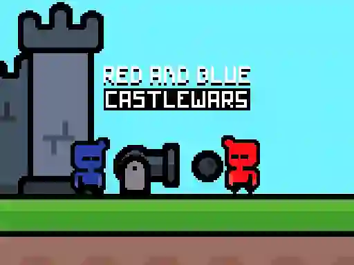 Mäng Red and Blue Castlewars Internetis