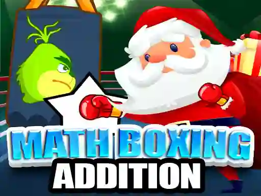 Mäng Math Boxing Christmas Addition Internetis