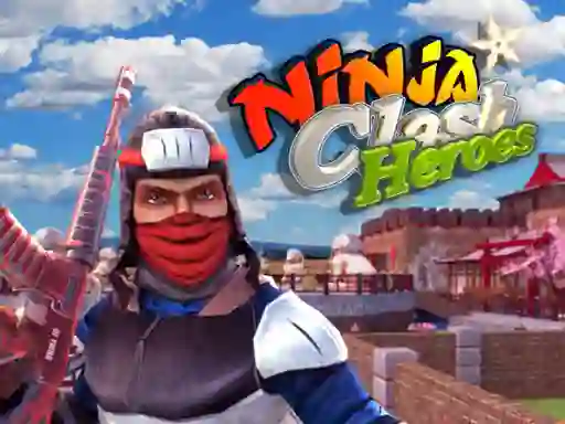 Mäng Ninja Clash Heroes Internetis