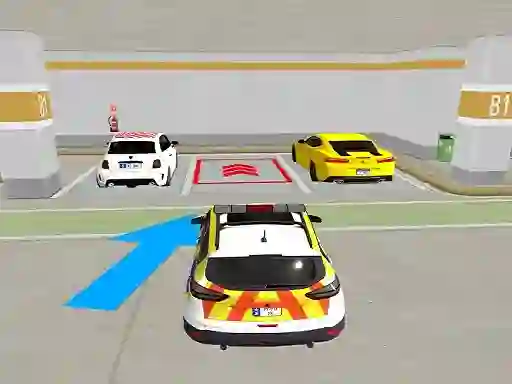Mäng Real Car Parking Basement Driving School Simulator Internetis
