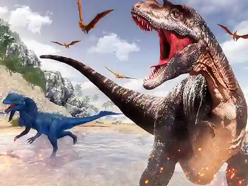 Mäng Deadly Dinosaur Hunter Shooter Internetis