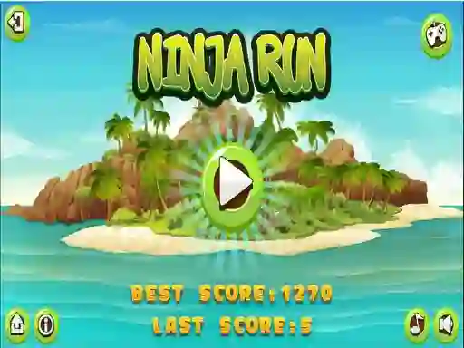 Mäng Ninja Run Internetis