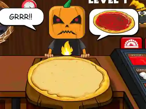 Mäng Halloween Pizzeria Internetis