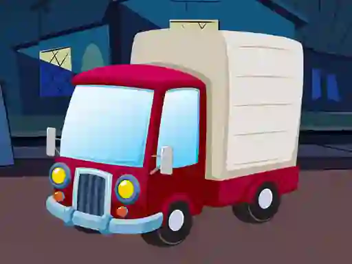 Mäng Fun Truck Jigsaw Internetis